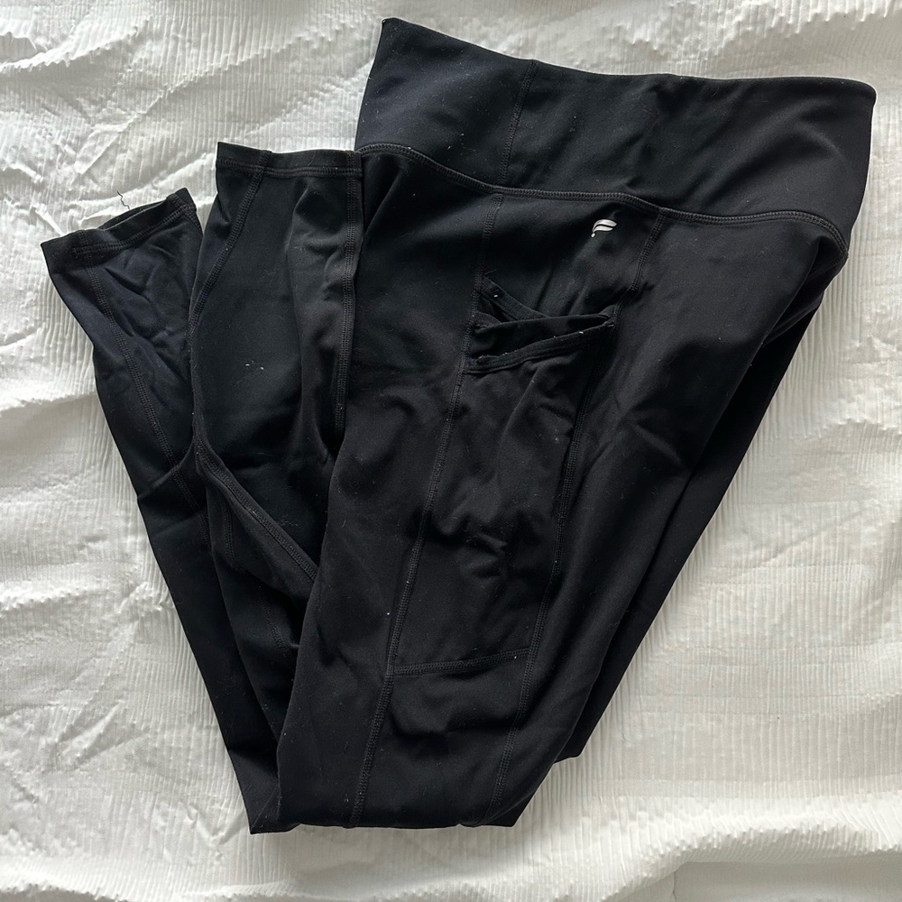 Fabletics Black Leggings with pockets